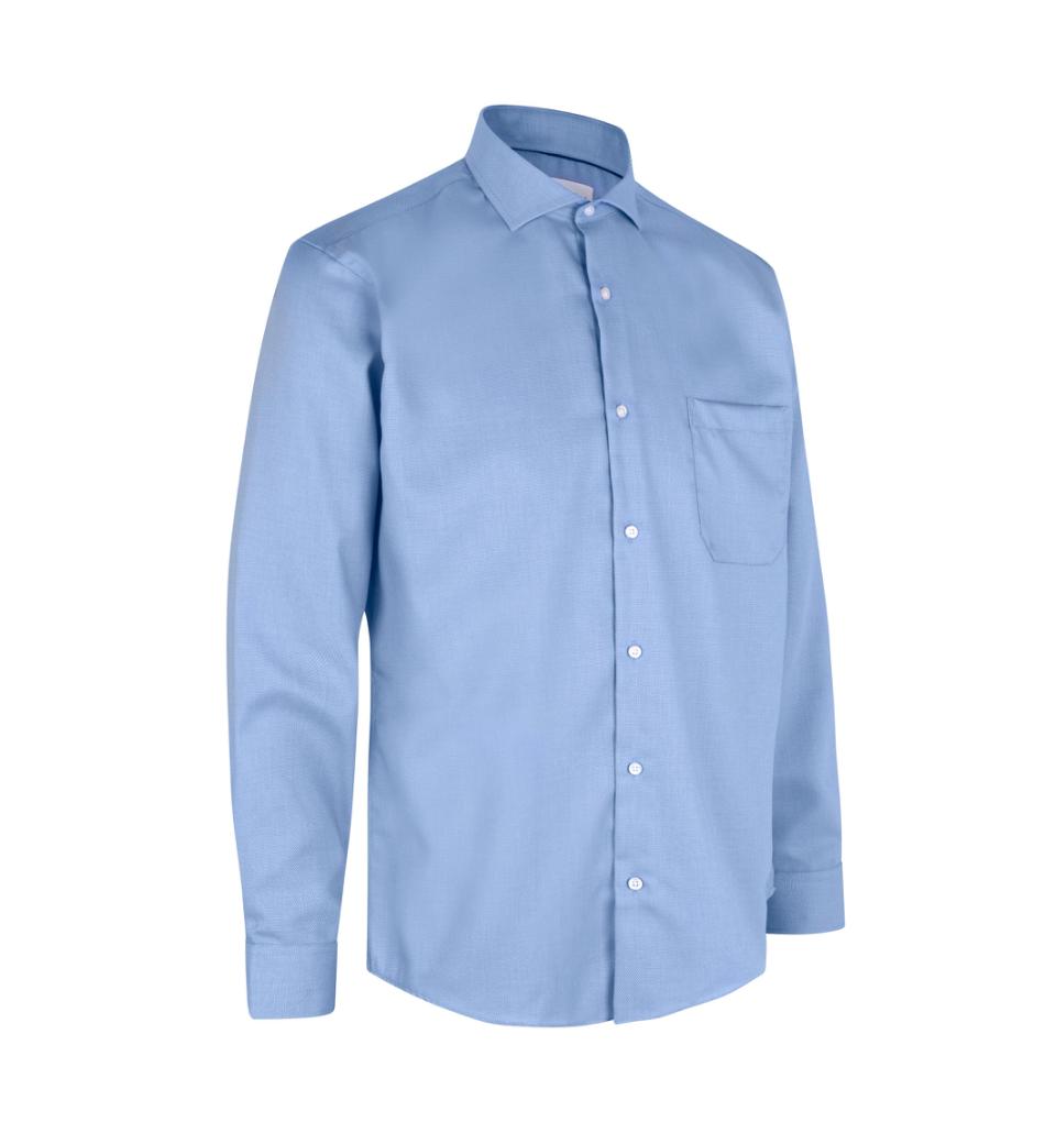 Seven Seas Skjorter ss310-lyseblå_S - Bygholm Menswear